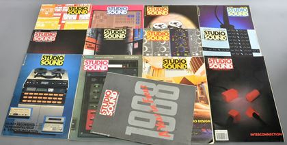 various-Studio Sound mags Jan 87 -  Dec 90